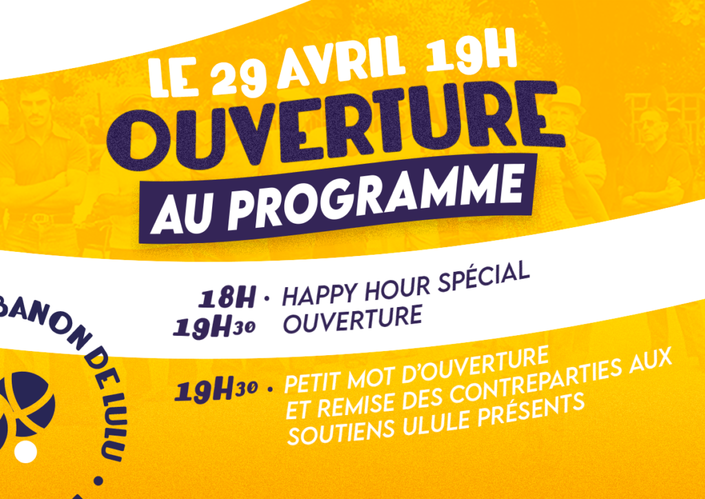 Le Cabanon de Lulu - 1er restaurant – apéro – pétanque au cœur du vieux Tours - Ouverture